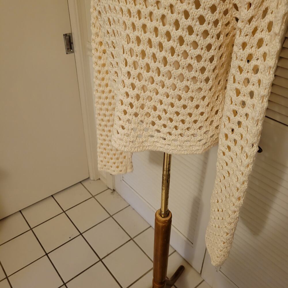 Crochet Patchwork Granny Square Cardigan Debute C… - image 6